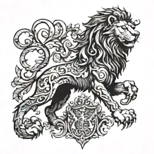 Heraldic Lion