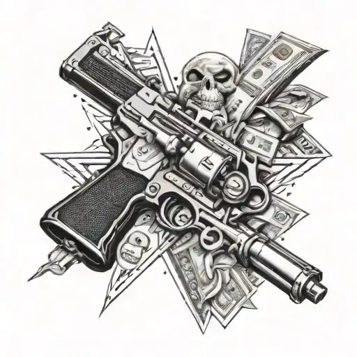 Tazz Mania With Guns And Money