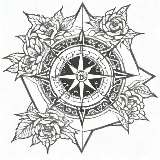 Compass Rose Intertwined