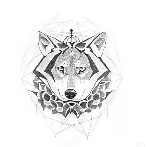 Woolf With Black Sun