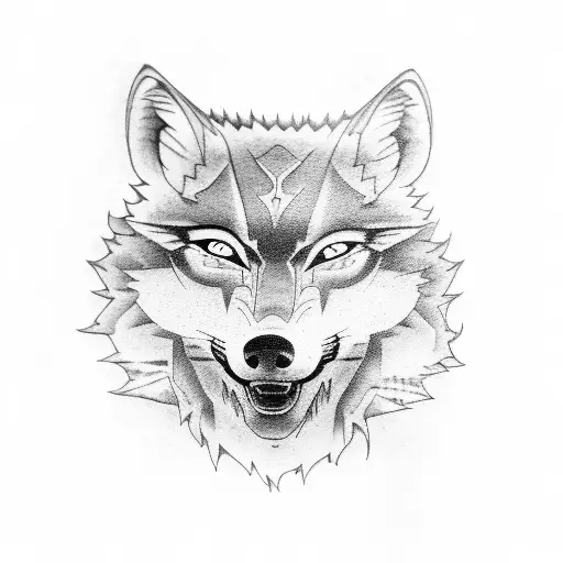 A Japanese Car Transformed Into A Majestic Wolf's Head