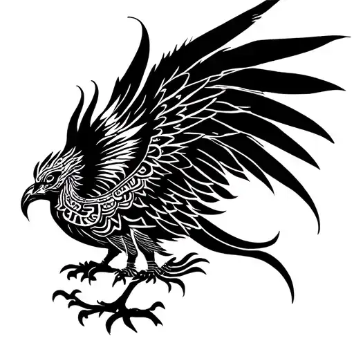 Aztec Phoenix Rising