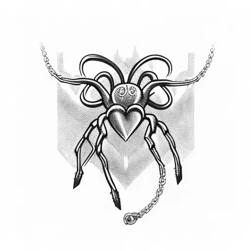 Heart Spider Chains Hunterxhunter Kurapika