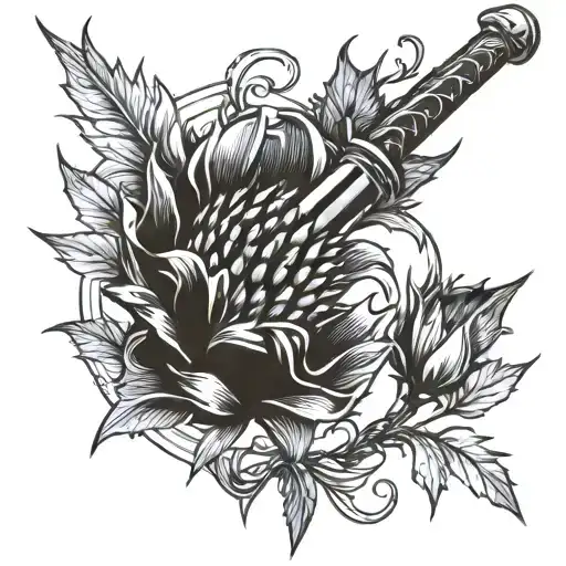 Scotish Sword Thistle