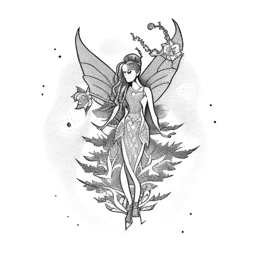 A Maintenance Manager Portrayed As A Powerful Fairy In A Forest Setting