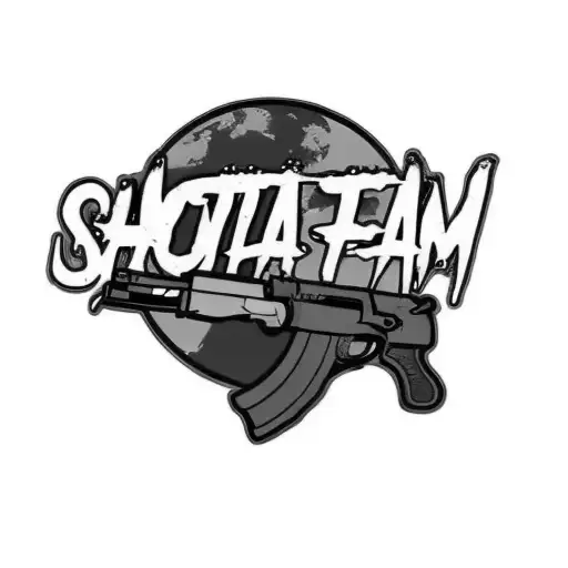 A Gun With The Words Shottafam On It