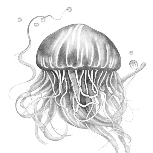 Jellyfish Realistic Dark