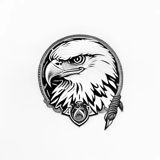 Eagle Inside Badge