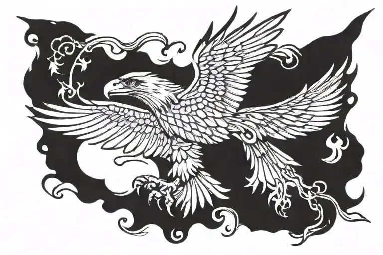 Eagle Flying