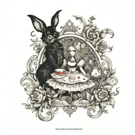 Characters From The Alice In Wonderland