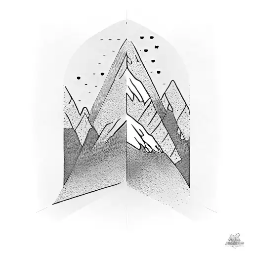 Burying A Mountain Sand