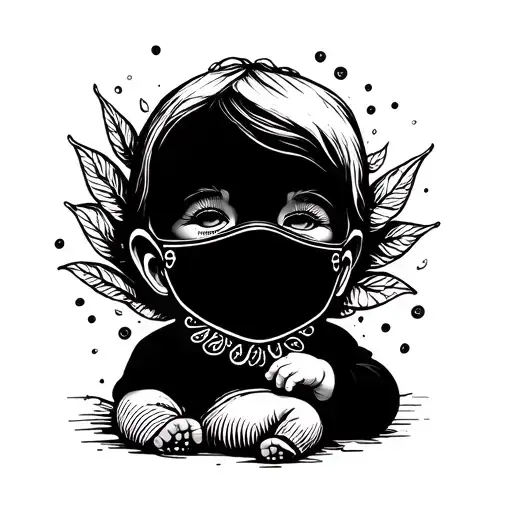 Baby And Mask