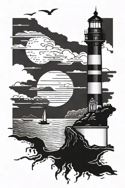 Lighthouse Standing Tall