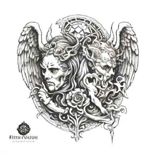 Angel And Demon Morphing