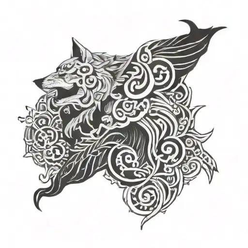 Nordic Skoll And Hati