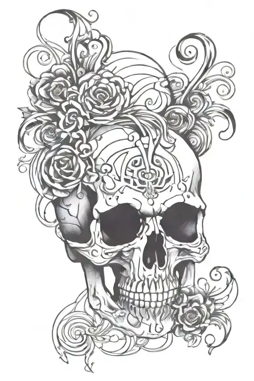 Skull Music Hardstyle Music And Abstract