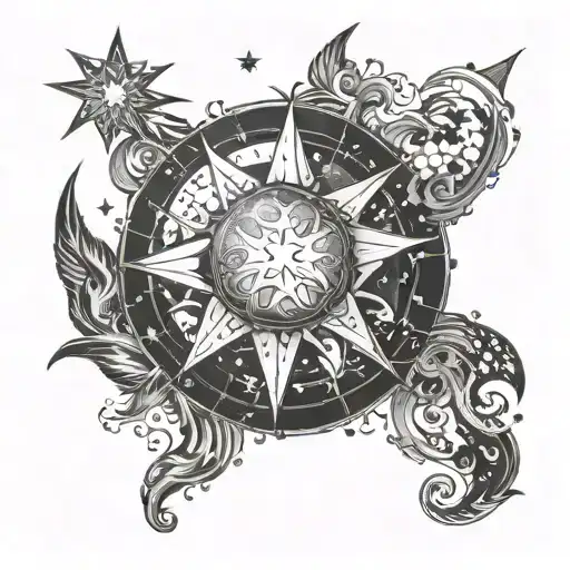 A Celestial Design Incorporating Jay's Birth Date In A Unique Way 09-15-2007