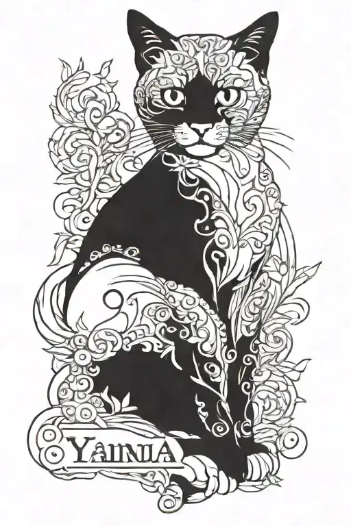 Cat And Name Yana