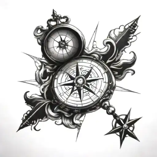 Disney Nautical Compass