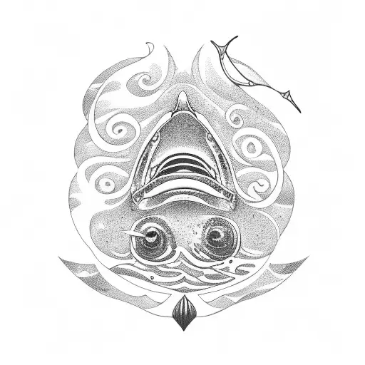 Hawaiian Style Whale