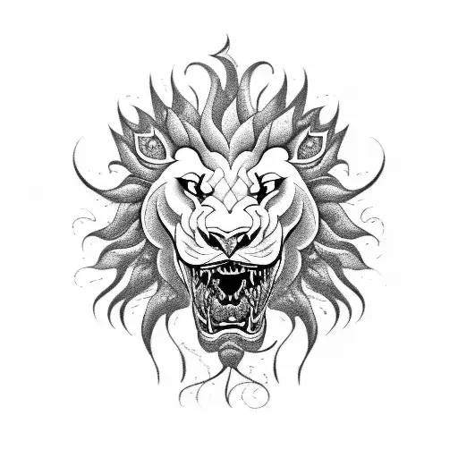 Half Dragon Half Lion
