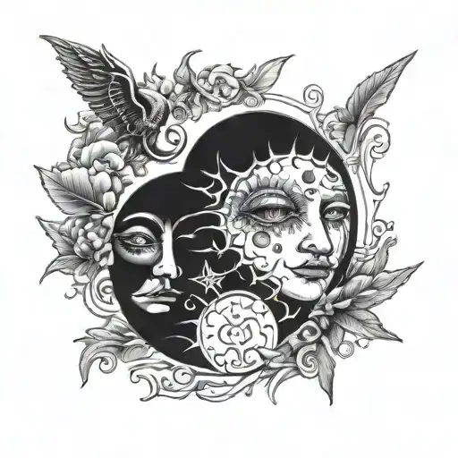 Crying Sun And Crying Moon