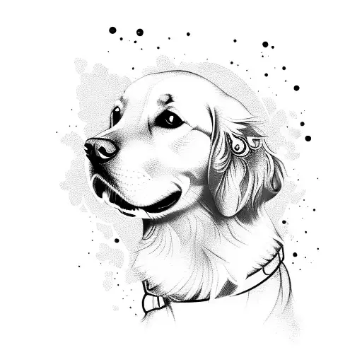 Golden Retriever Dog Love