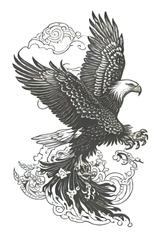 Eagle Flying