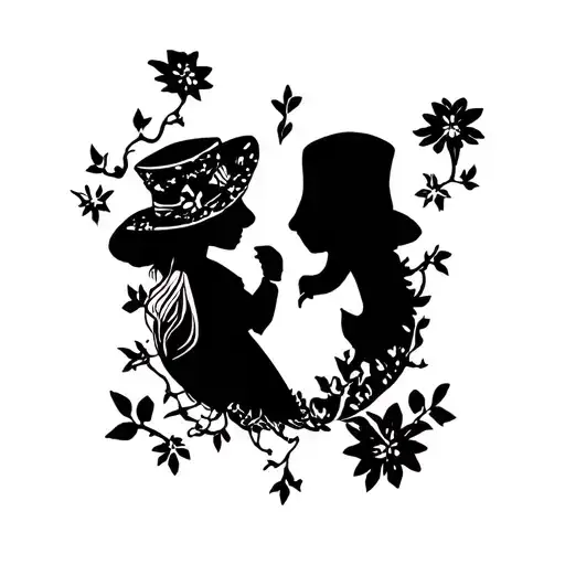 Alice And Wonderland Cartoon Inspired