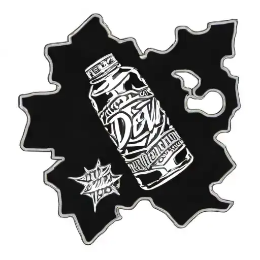 Canned Mountain Dew And Incorporate Number 6