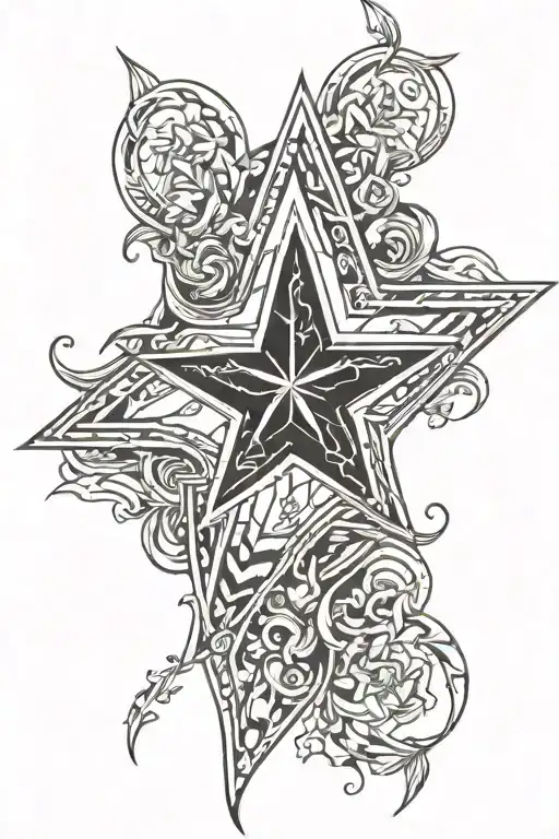 Red Star Sign