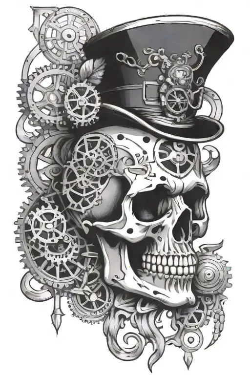 Steampunk Skull