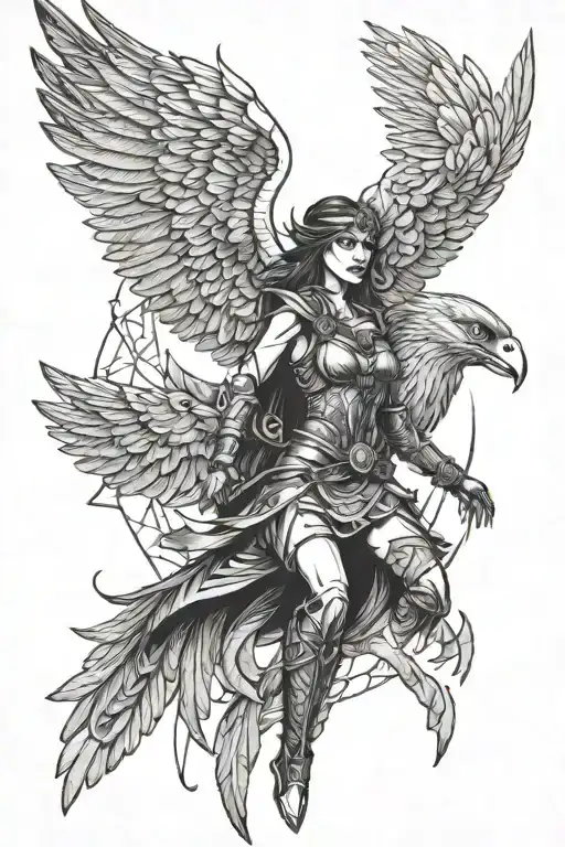 Valkyrie And Falcon