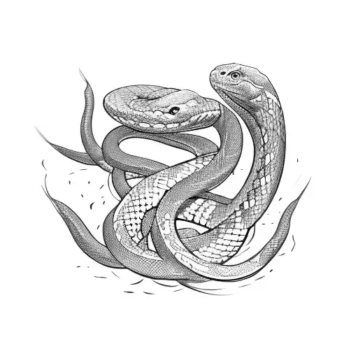 Snake In A Sword