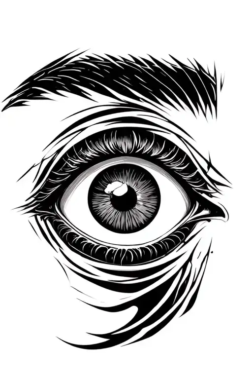 Eye Symbol Integrated