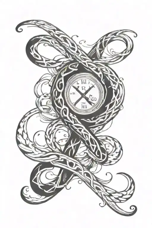 Simple Infinity With Roman Numeral