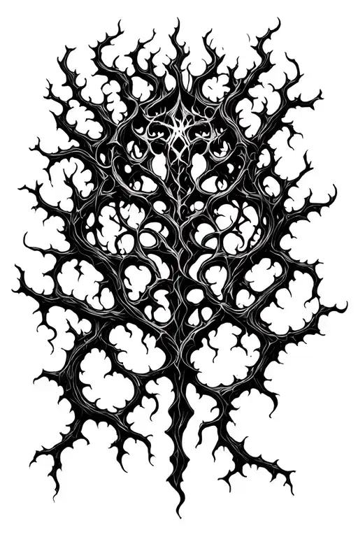 Supernatural Symbol Made Of Vines
