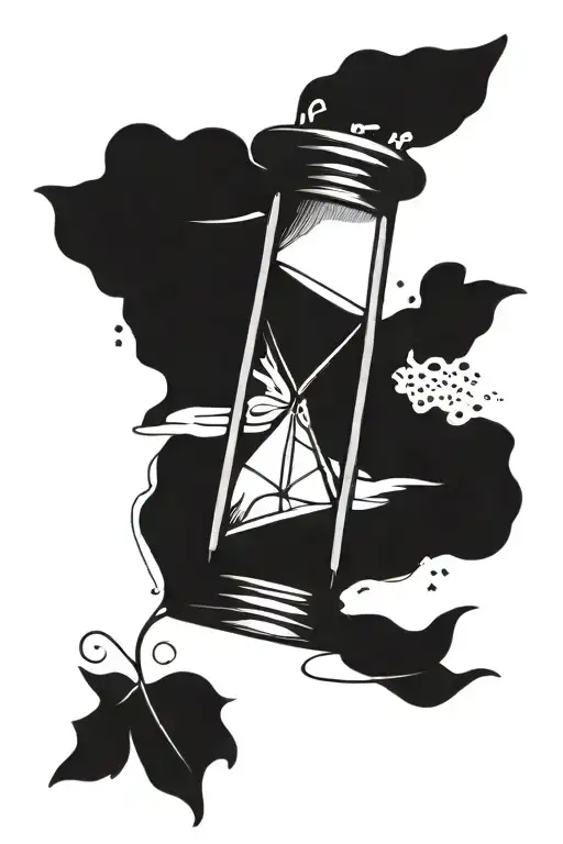 Hourglass Running Out Of Time