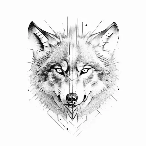 Wolf Head From Smoke Sideview