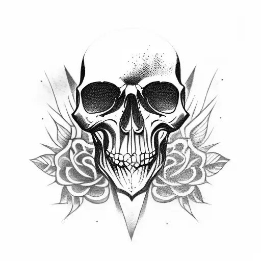 Tribal Skull