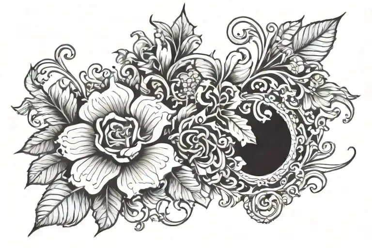 070994 As A Wedding Anniversary Tattoo Design