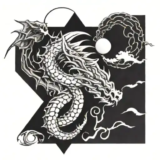 A Sea Dragon Coiling Like A Tower Down My Forearm