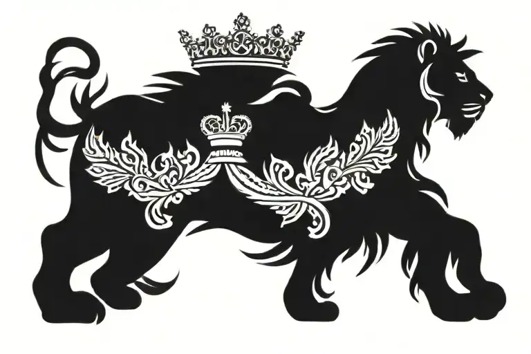 Lion And Crown