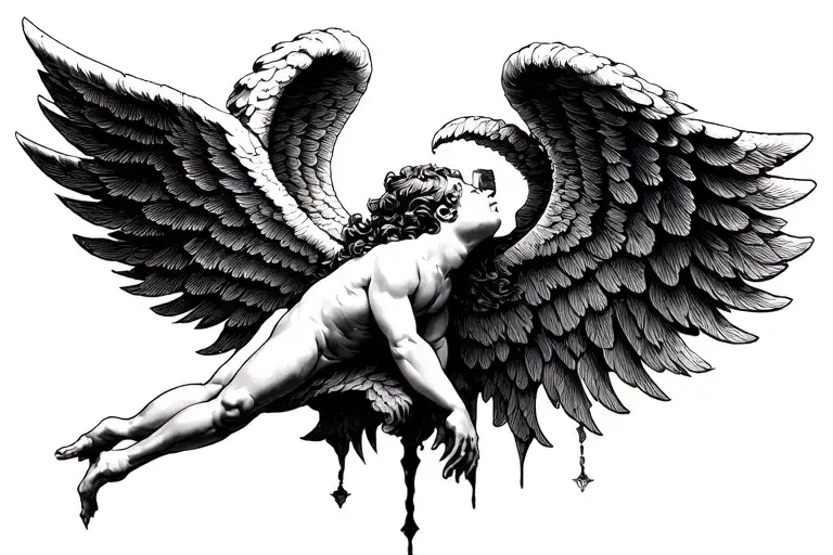 2 Cherubim Wings From The Bible