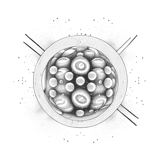 Juggling Balls With A Galaxy Pattern