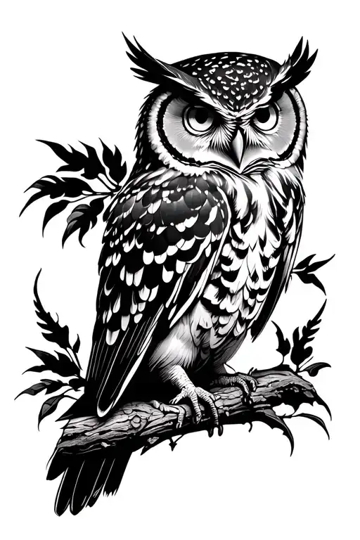 Owl Sitting