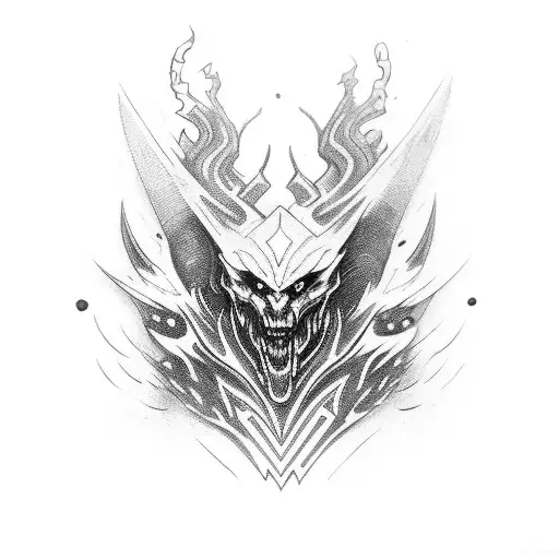 A Mix Of Magic The Gathering Red And Black Manas