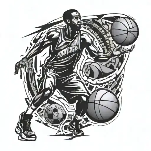 Combine Elements Of Basketball And African Music In A Dynamic Composition