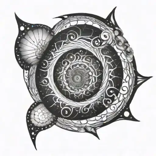 Fibonacci Spiral Galaxy