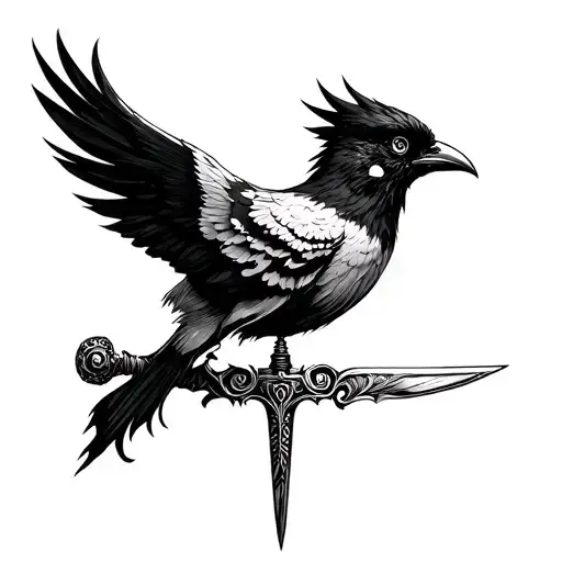 The Sword With The Bird
